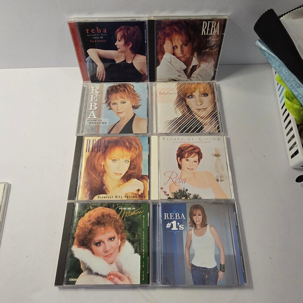 Reba McEntire CD Lot of 8- Duets -#1’s Greatest Hits & more + Bonus Bill Engvall